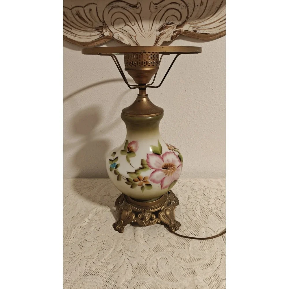 Vintage Global Industries Gone With The Wind Lamp 1967